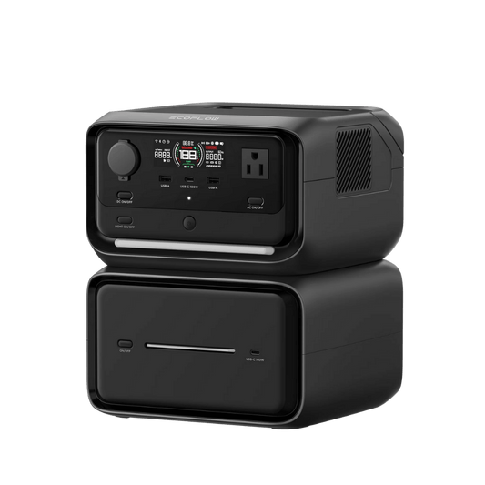 EcoFlow RIVER 3 Max Plus Portable Power Station, compact energy solution for home, outdoor, and off-grid use.