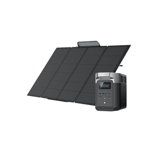 EcoFlow DELTA 2 + 400W Portable Solar Panel