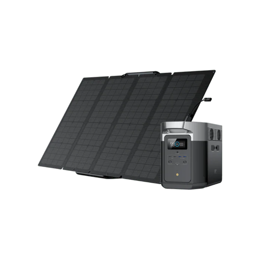 EcoFlow DELTA 2 Max + 160W Portable Solar Panel