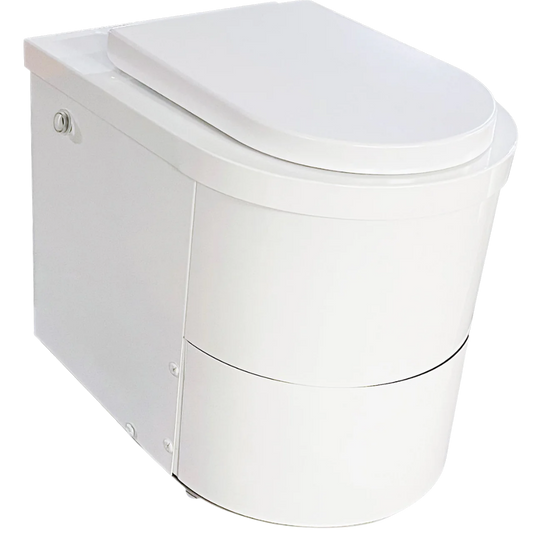 TinyJohn XL Gas or Electric - Waterless Incinerator Toilet
