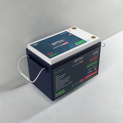 Epoch Batteries - 12V 300Ah Essential Series - Bluetooth & Heated LiFePO4 Battery