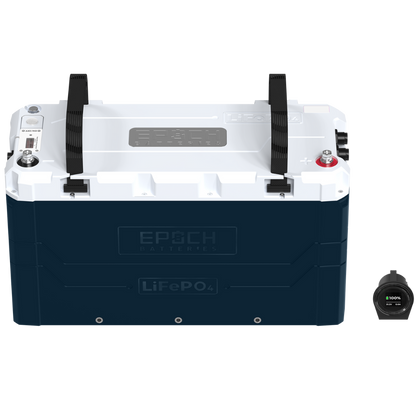 Epoch - 12V 460Ah V2 Elite Series - Heated & Bluetooth & Victron Comms LiFePO4 Battery