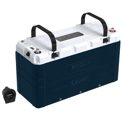 Epoch - 12V 460Ah V2 Elite Series - Heated & Bluetooth & Victron Comms LiFePO4 Battery
