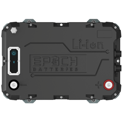 Epoch Batteries - 12V 50Ah LiFePO4 Lithium Battery - Bluetooth, Heating, Waterproof
