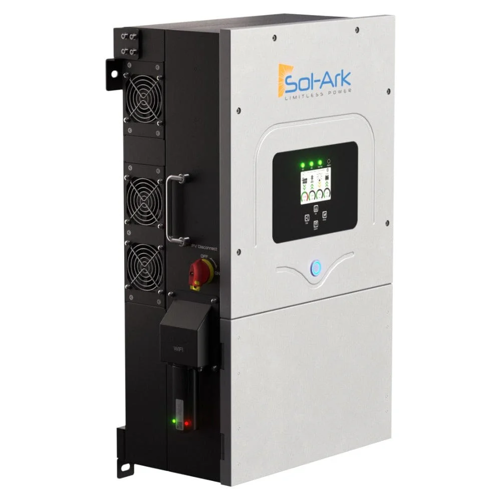 Sol-Ark 12kW Inverter 120/240VAC, 48VDC, Indoor/Outdoor