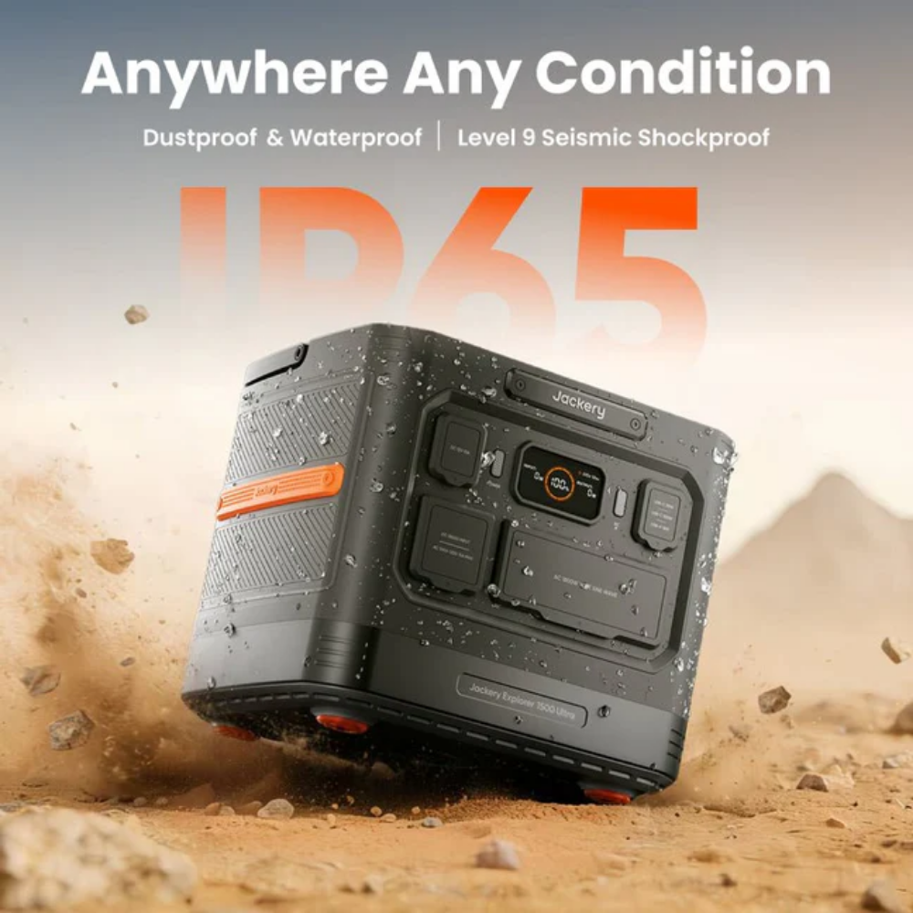 Jackery Explorer 1500 Ultra Portable Power Station 1536 Wh