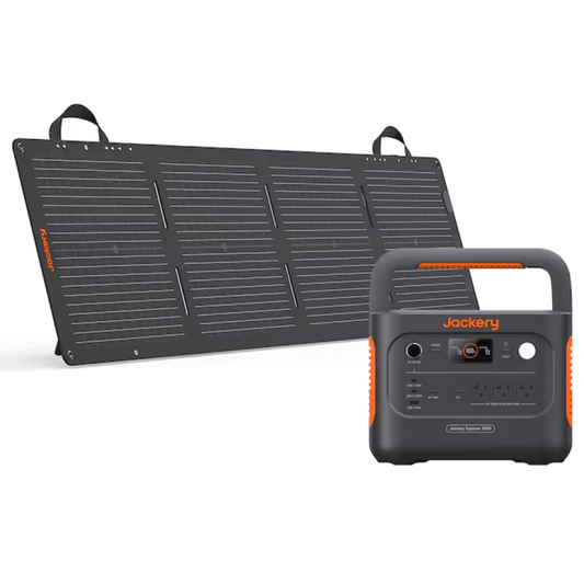 Jackery Explorer 1000 V2 Portable Power Station + 100W Mini