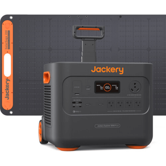 Jackery Solar Generator E2000 Plus + SolarSaga 200W x 1