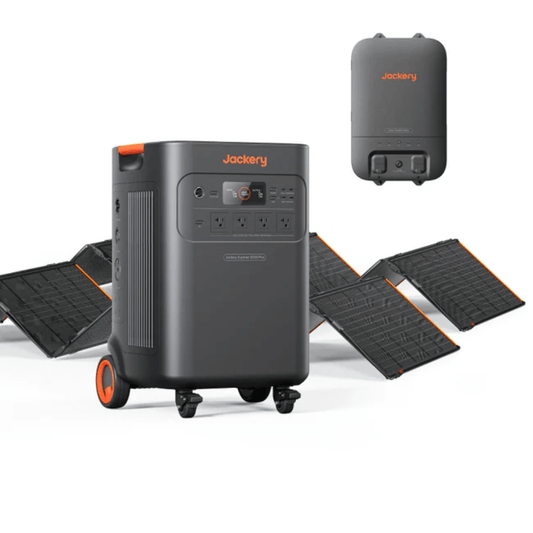 Jackery Explorer 5000 Plus + Solar Saga 500X x 2 + Smart Transfer Switch