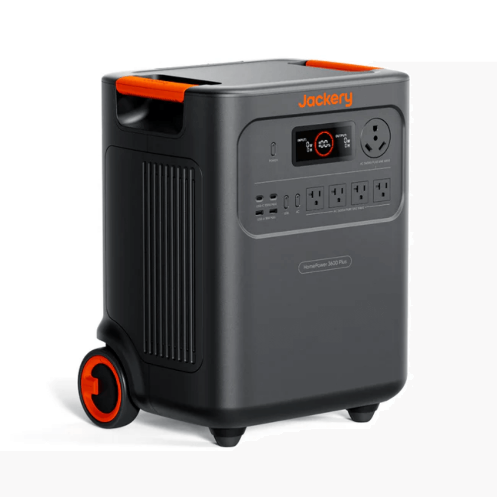 Jackery HomePower 3600 Plus + Battery Pack + (7.2Wh) SolarSaga 500 X