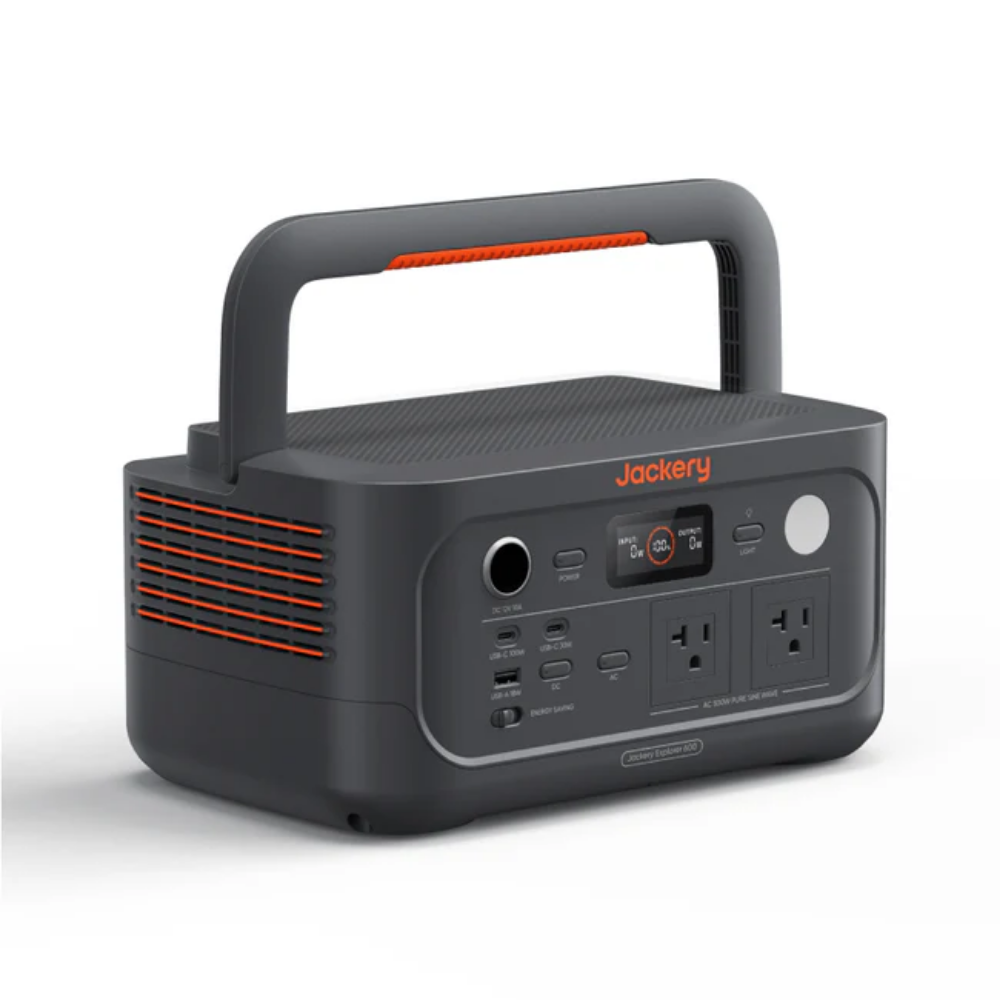Jackery Explorer 600 v2 Portable Power Station + SolarSaga 100W Air x 1