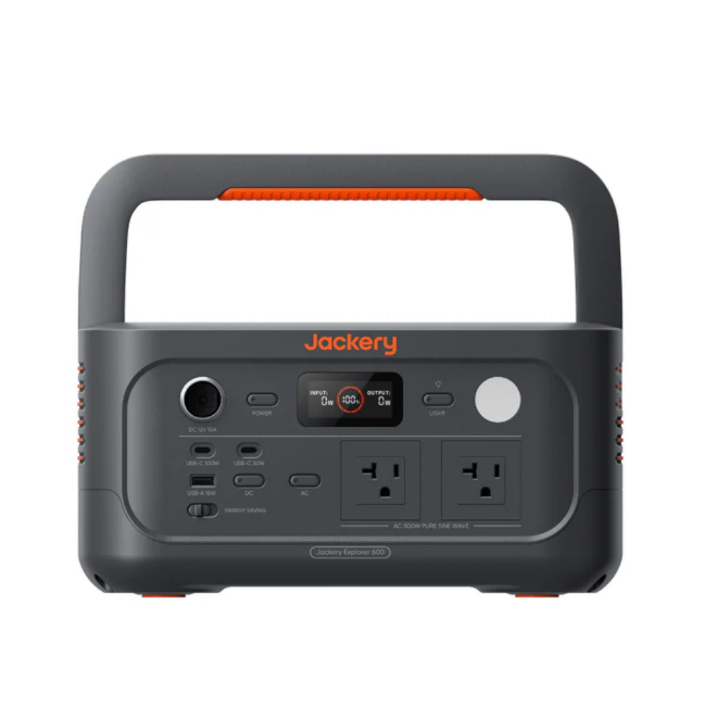 Jackery Explorer 600 v2 Portable Power Station + SolarSaga 100W Air x 1