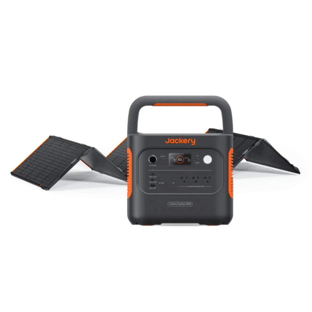 Jackery Explorer 2000 V2 Portable Power Station + 1 SolarSaga 500 X
