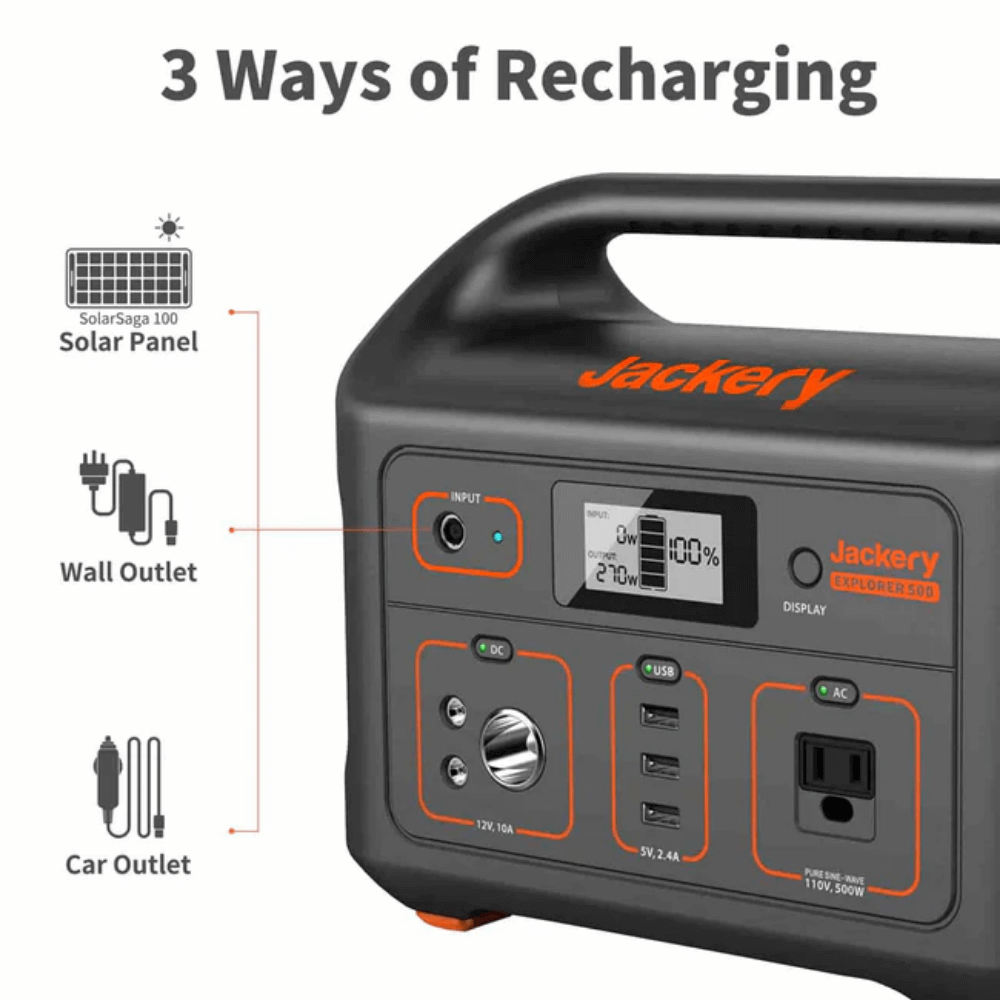 Jackery Explorer 500 Portable Power Station