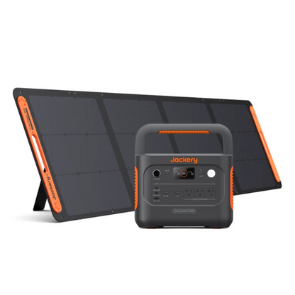 Jackery Explorer 1000 v2 Solar Generator + SolarSaga 200W