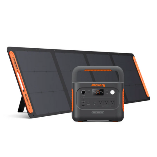 Jackery Explorer 1000 v2 Solar Generator + SolarSaga 200W
