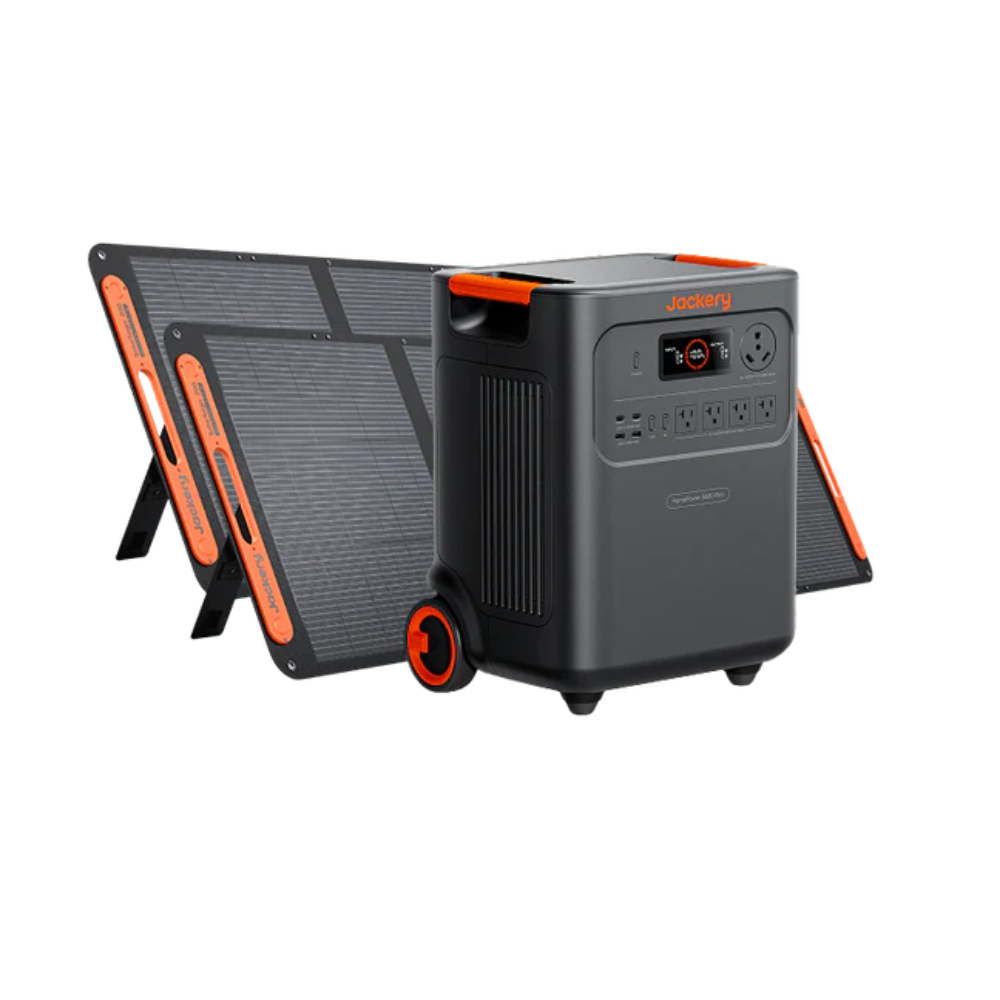 Jackery HomePower 3600 Plus + SolarSaga 200W x 2