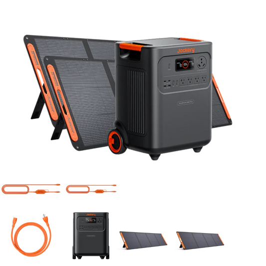 Jackery HomePower 3600 Plus + SolarSaga 200W x 2
