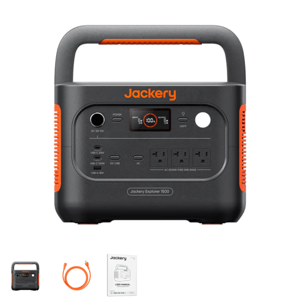 Jackery Explorer 1500 v2 Portable Power Station