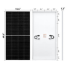 RICH SOLAR - MEGA 335 Watt Monocrystalline Solar Panel (10 Panels)