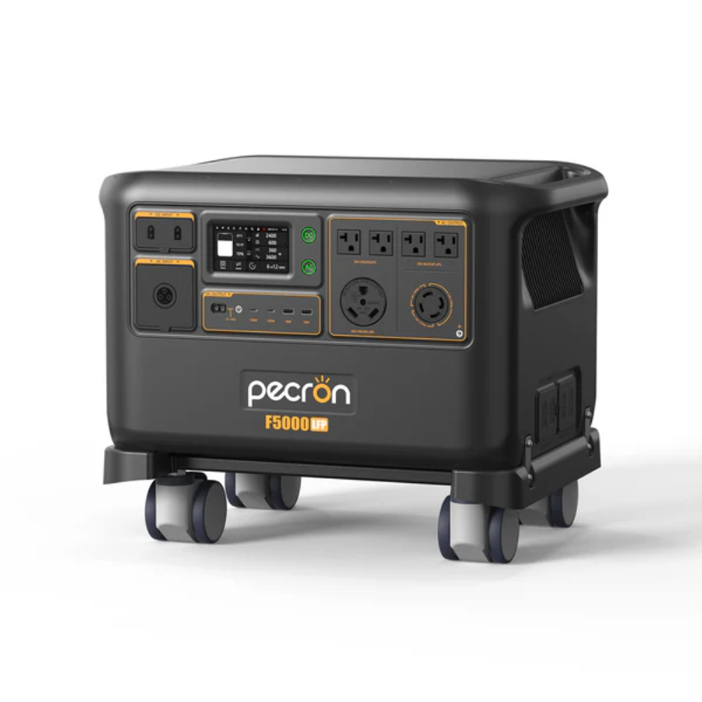PECRON F5000LFP Portable Power Station 7200W 5120Wh 120V/240V