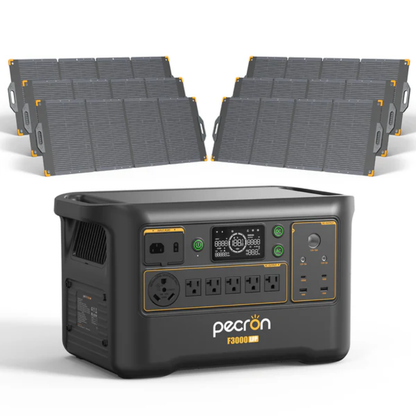 PECRON F3000LFP Portable Power Station 3600W 3072Wh