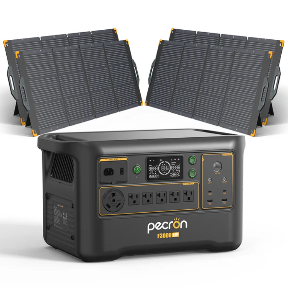 PECRON F3000LFP Portable Power Station 3600W 3072Wh