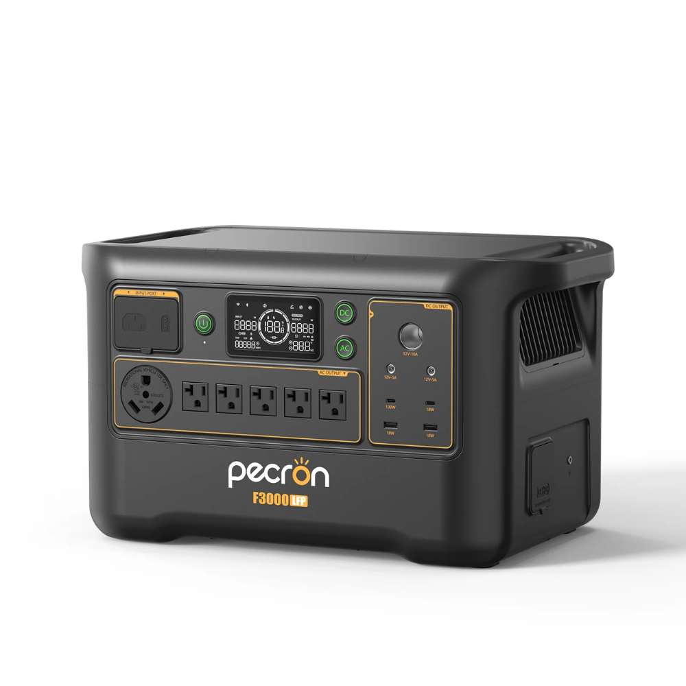 PECRON F3000LFP Portable Power Station 3600W 3072Wh