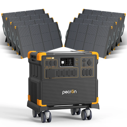 PECRON E3800LFP Portable Power Station 4200W 3840Wh