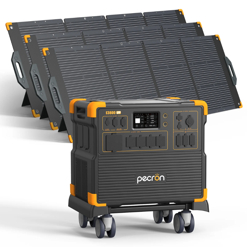 PECRON E3800LFP Portable Power Station 4200W 3840Wh