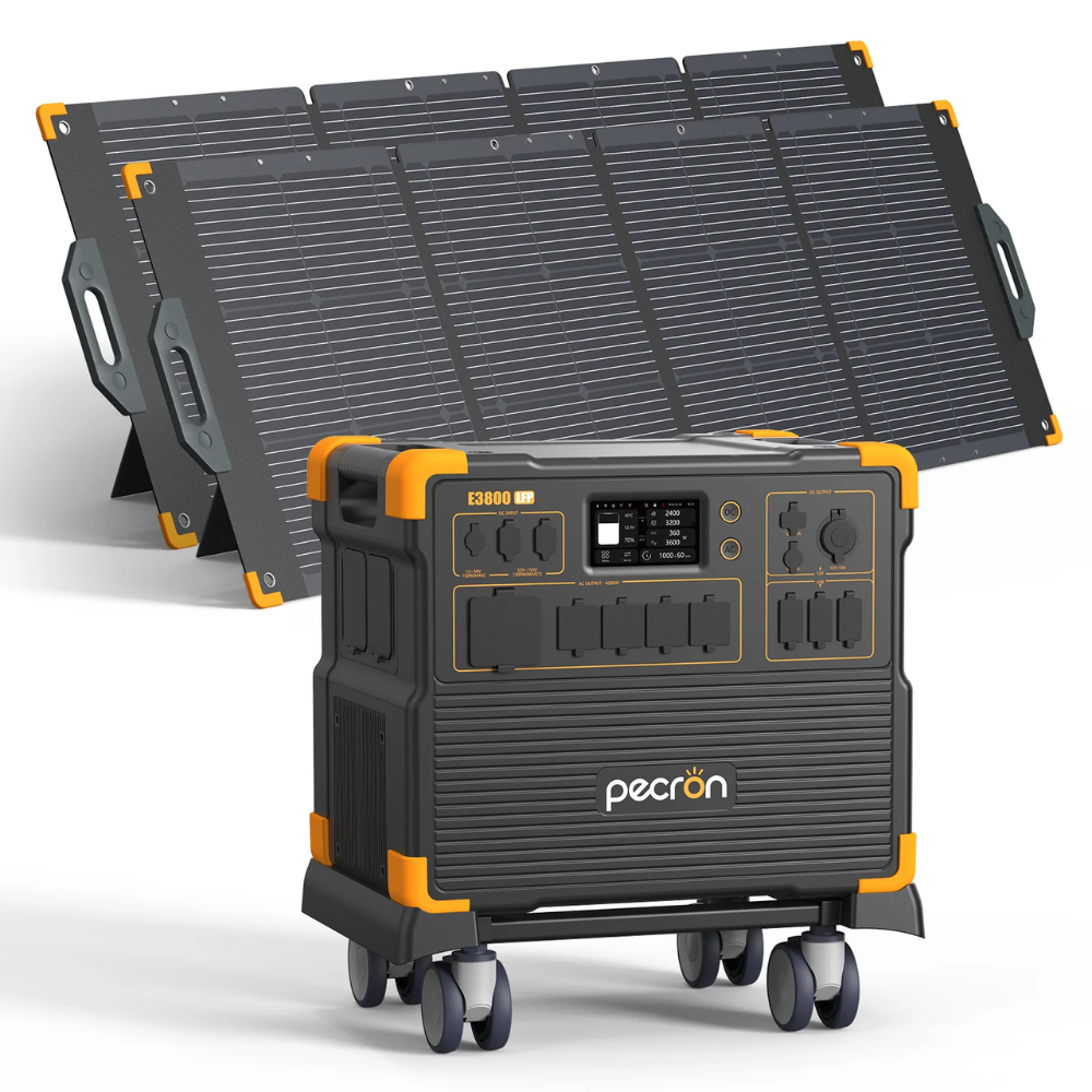 PECRON E3800LFP Portable Power Station 4200W 3840Wh