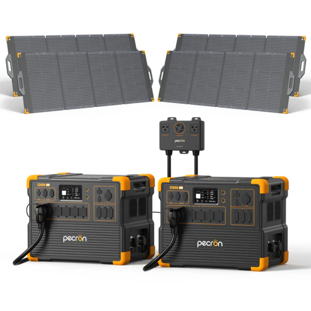 PECRON E3600LFP Portable Power Station 3600W 3072Wh