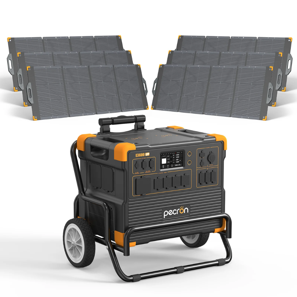 PECRON E3600LFP Portable Power Station 3600W 3072Wh