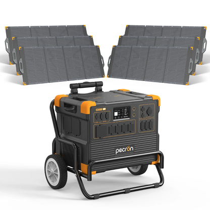PECRON E3600LFP Portable Power Station 3600W 3072Wh