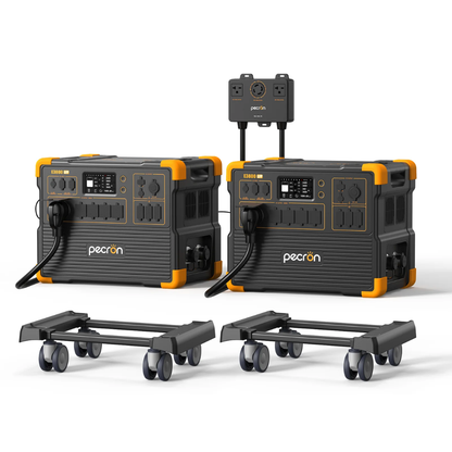 PECRON E3800LFP Portable Power Station 4200W 3840Wh