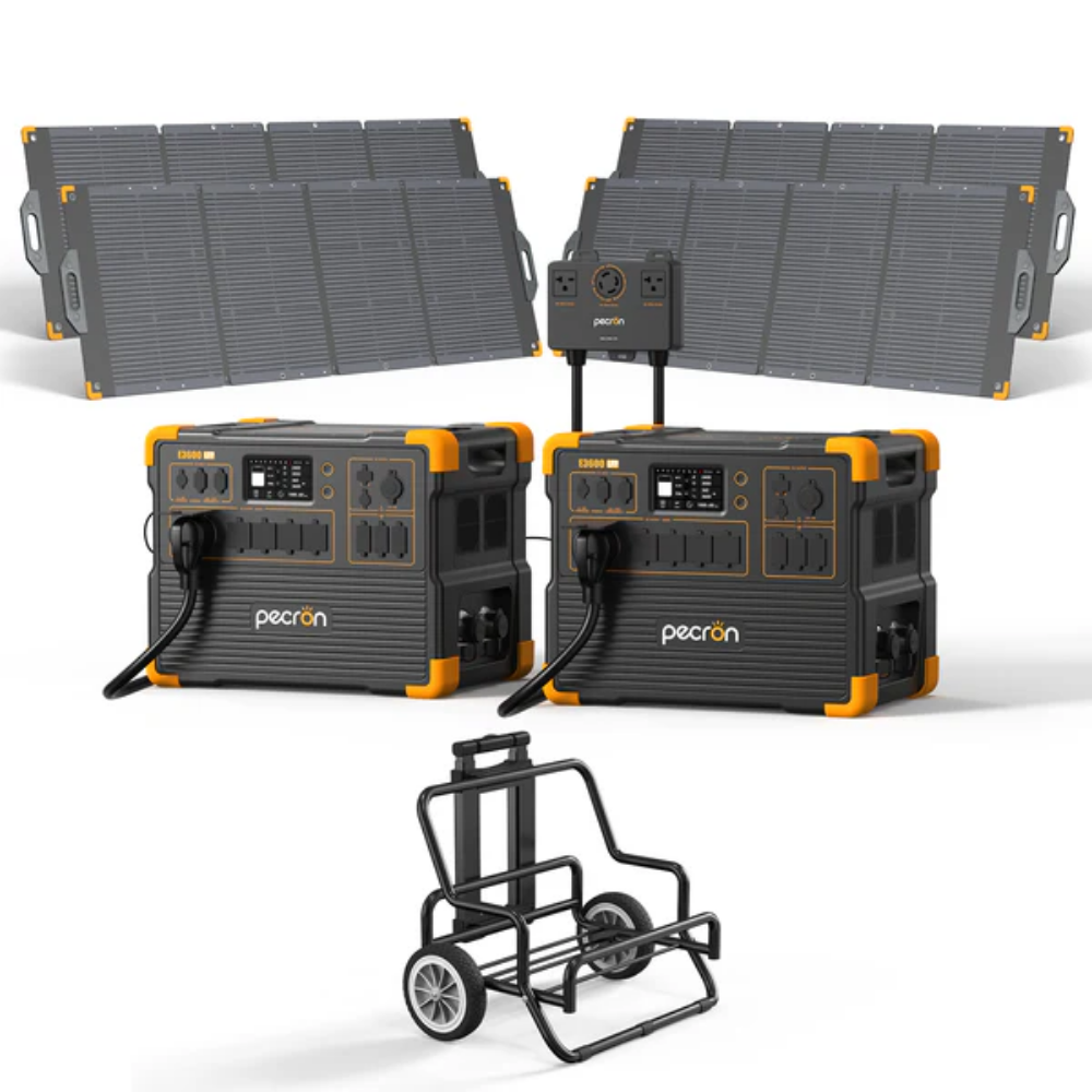 PECRON E3600LFP Portable Power Station 3600W 3072Wh