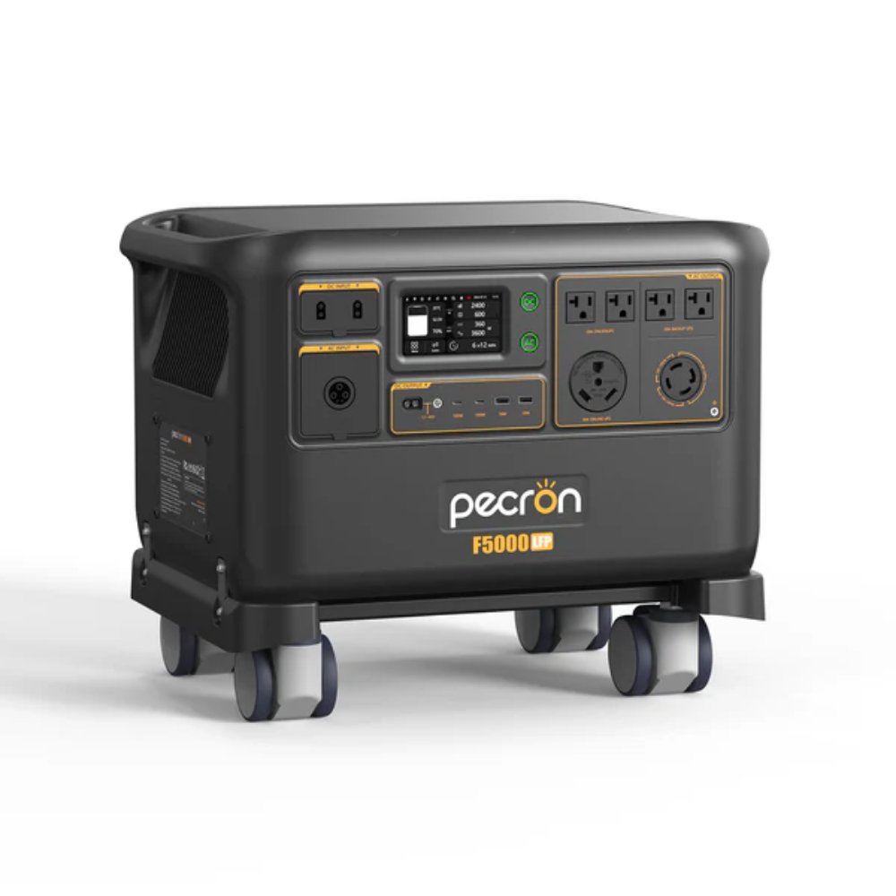 PECRON F5000LFP Portable Power Station 7200W 5120Wh 120V/240V