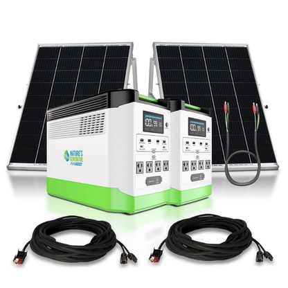 Nature's Generator Lithium 1800 Portable Power Station 1800W 1440Wh