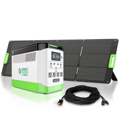 Nature's Generator Lithium 1800 Portable Power Station 1800W 1440Wh