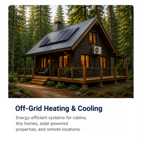Off-Grid Heating & Cooling