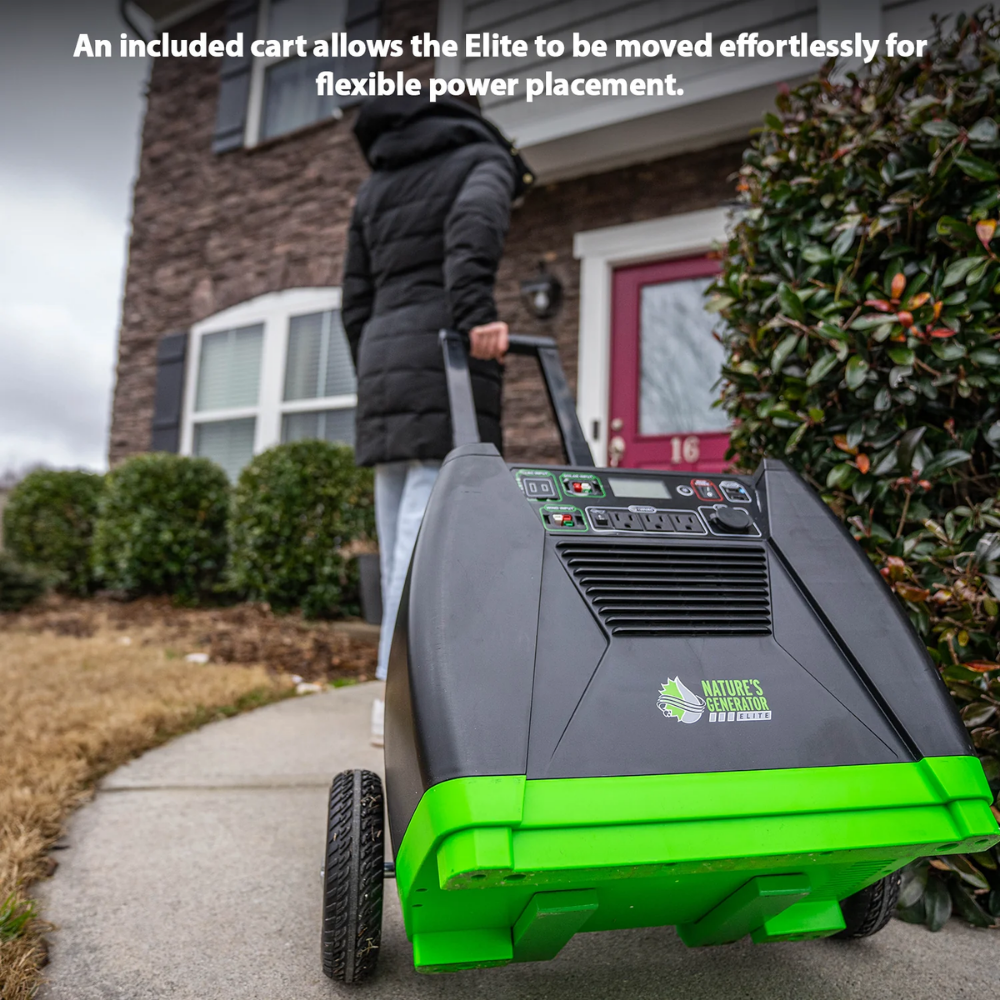 Nature's Generator Elite 3600W Portable Solar Generator 1200Wh