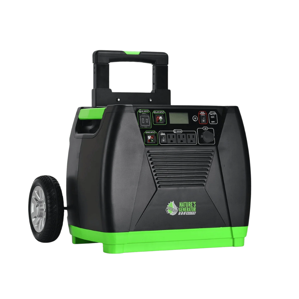 Nature's Generator Elite 3600W Portable Solar Generator 1200Wh
