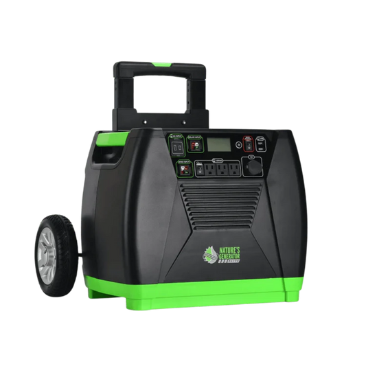 Nature's Generator Elite 3600W Portable Solar Generator 1200Wh