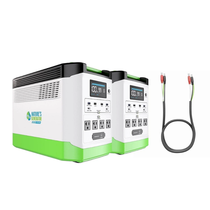 Nature's Generator Lithium 1800 Portable Power Station 1800W 1440Wh