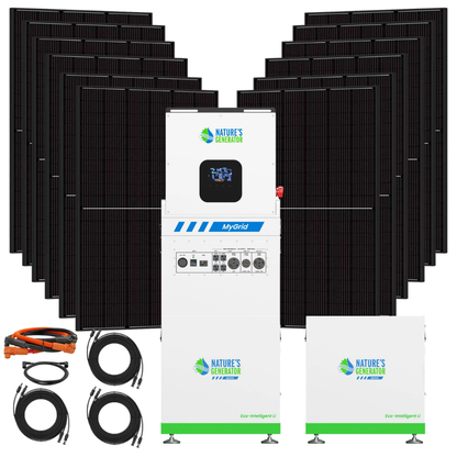 Nature's Generator MyGrid 10K Whole Home Solar Generator 10000W 10496Wh