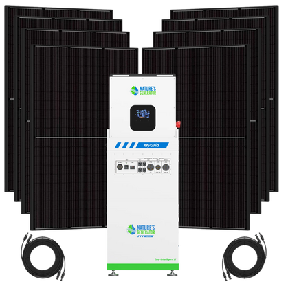 Nature's Generator MyGrid 10K Whole Home Solar Generator 10000W 10496Wh