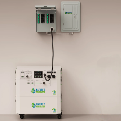 Nature's Generator Powerhouse Whole Home Solar Generator with 410W Solar Panels