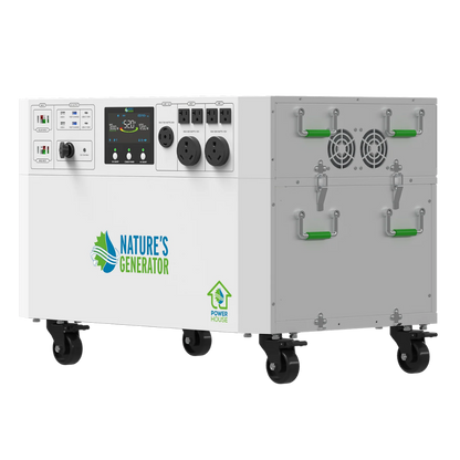 Nature's Generator Powerhouse Whole Home Solar Generator with 410W Solar Panels