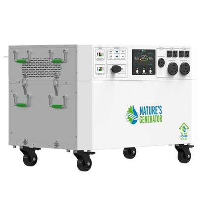Nature's Generator Powerhouse Whole Home Solar Generator with 410W Solar Panels