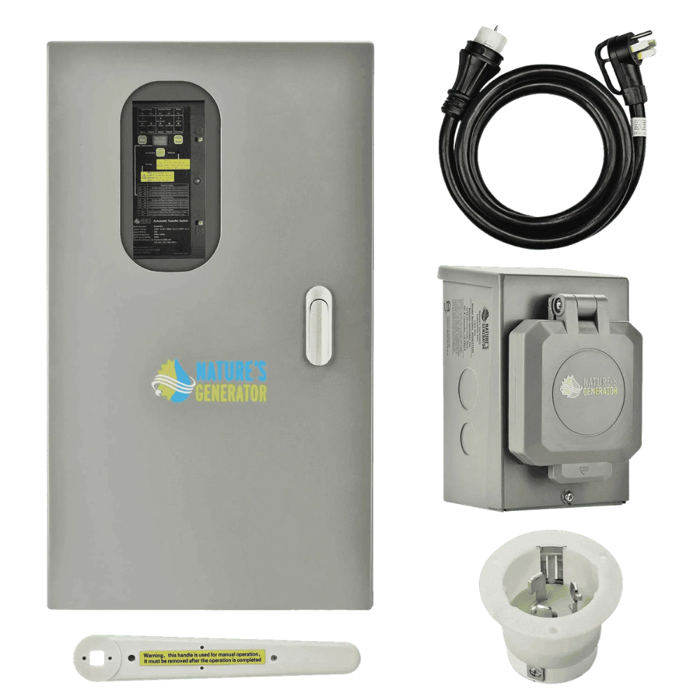 Nature's Generator 50A Automatic Generator Transfer Switch